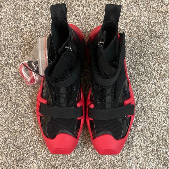 Nike MMW x Free Trainers 3 “BRED” - Picture 4 of 9